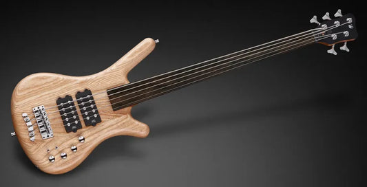 Warwick Pro Series Corvette $$ 5 String Natural Transparent Satin Fretless