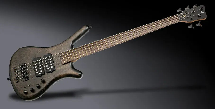 Warwick Pro Series Corvette $$ 5 String Nirvana Black Transparent Satin Black Hardware