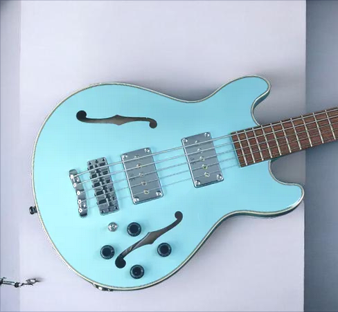Warwick RockBass Star Bass, 5-String - Solid Daphne Blue High Polish