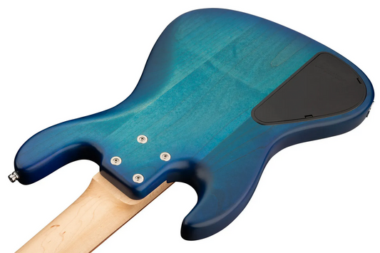 Sadowsky MetroLine 21-Fret Vintage P/J Bass-Red Alder Body-5 String-Bora Blueburst Transparent Satin