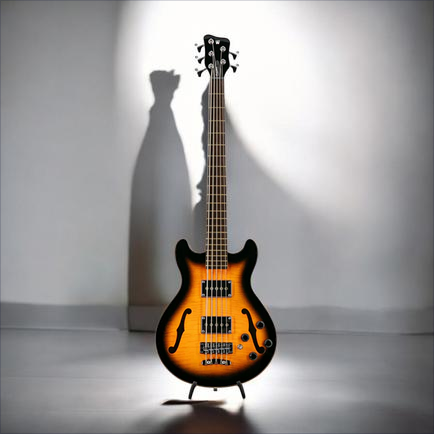 Warwick RockBass Star Bass, 5-String - Vintage Sunburst Transparent High Polish
