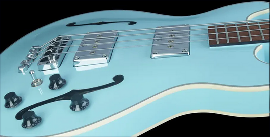 Warwick RockBass Star Bass, 4-String - Solid Daphne Blue High Polish