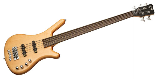 Warwick RockBass Corvette Premiuim, 5-String - Natural Transparent High Polish