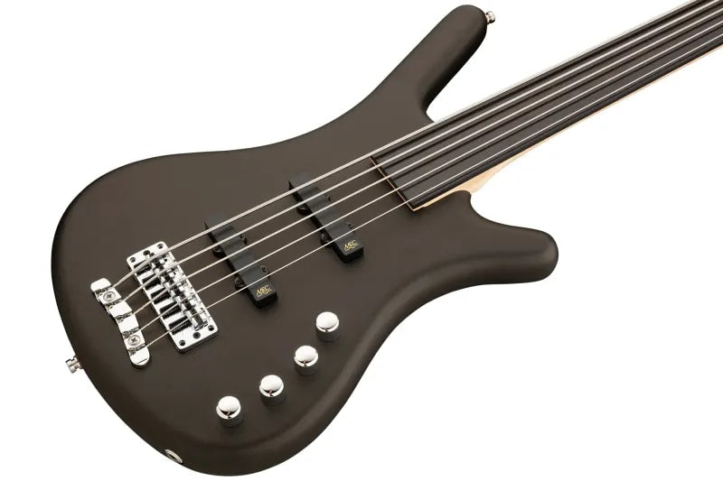 Warwick RockBass Corvette Basic, 5-String, Fretless - Nirvana Black Transparen Satin