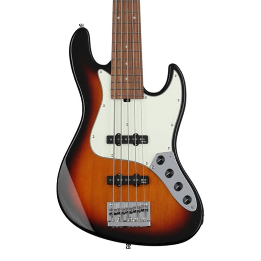 Sadowsky MetroExpress 21 Fret Vintage JJ Bass 5 String Tobacco Sunburst Transparent High Polish Morado Board