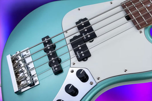 Sadowsky MetroExpress 21-Fret Hybrid P/J Bass Morado Fingerboard 5-String High Polish - Sage Green Metallic, Demo Video!