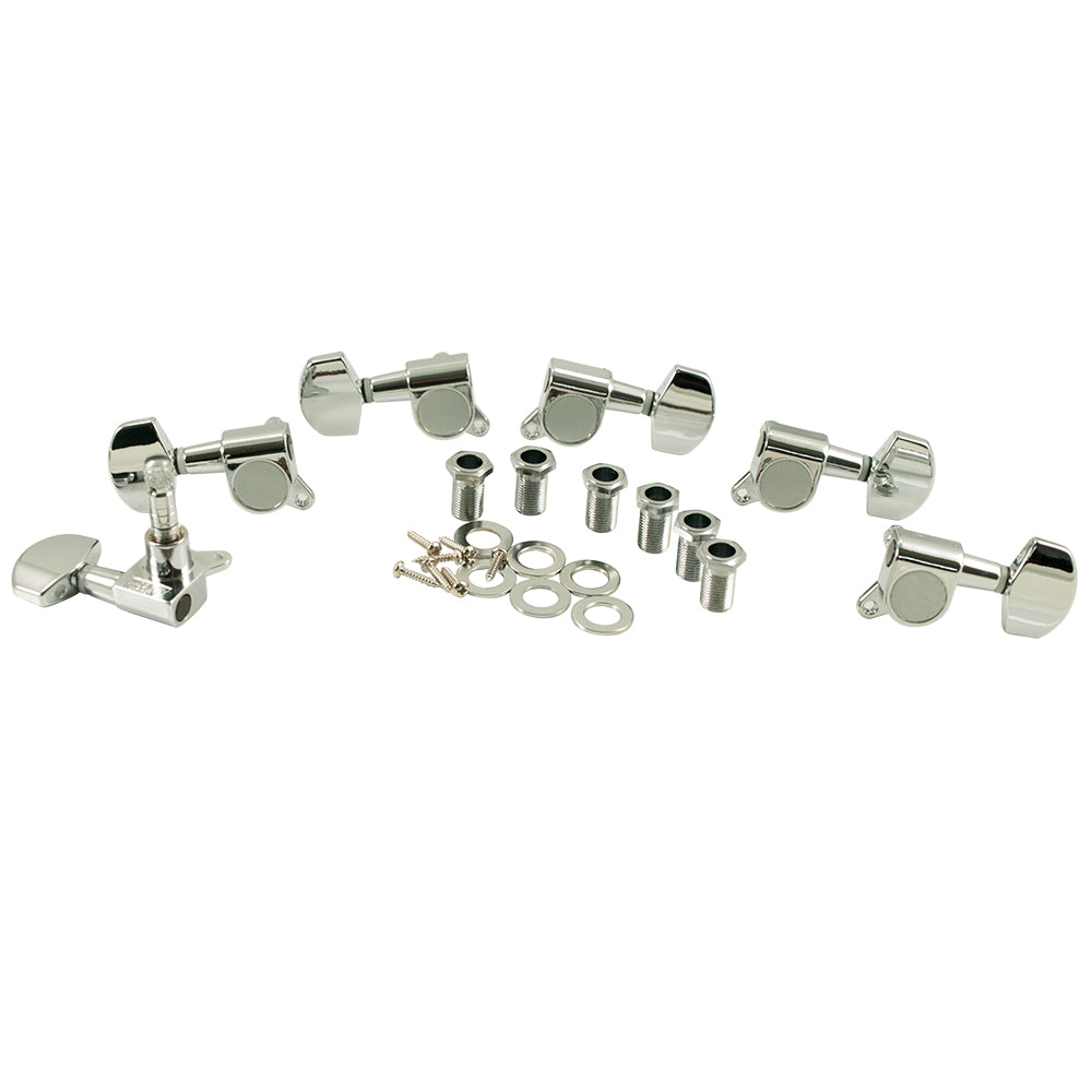 WD 3 Per Side Locking Tuning Machines Chrome