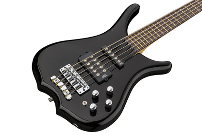 Warwick RockBass Infinity, 5-String - Blackburst Transparent High Polish