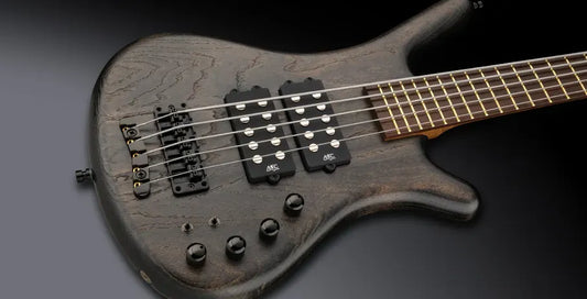 Warwick Pro Series Corvette $$ 5 String Nirvana Black Transparent Satin Black Hardware