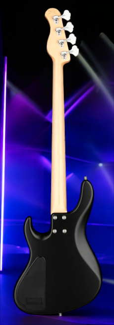 Sadowsky MetroLine 24-Fret Modern Bass-Red Alder Body-4 String-Solid Black Satin