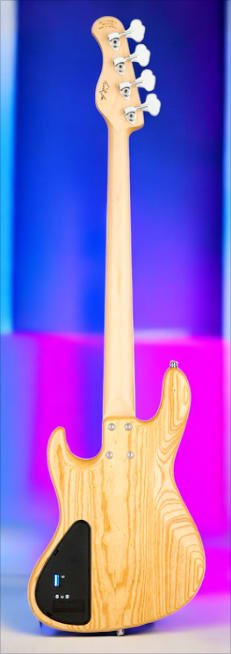 Sadowsky MetroLine 22-Fret Will Lee Bass-Swamp Ash Body-4 String-Natural Transparent Satin
