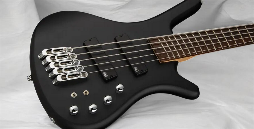 Warwick RockBass Corvette Multiscale, 5-String - Solid Black Satin
