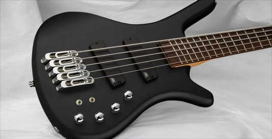 Warwick RockBass Corvette Multiscale, 5-String - Solid Black Satin
