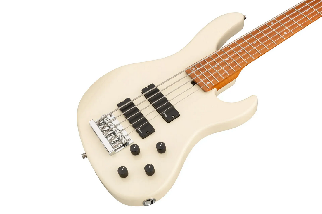 Sadowsky MetroExpress 5-String 24-Fret Modern Bass Roasted Maple Fingerboard 5-String Solid Olympic White