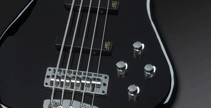 Warwick RockBass Fortress, 5-String - Solid Black High Polish