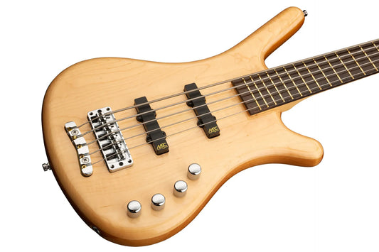 Warwick RockBass Corvette Premiuim, 5-String - Natural Transparent High Polish