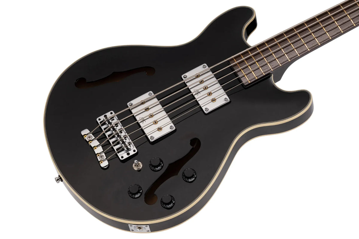 Warwick RockBass Star Bass, 5-String - Solid Black High Polish