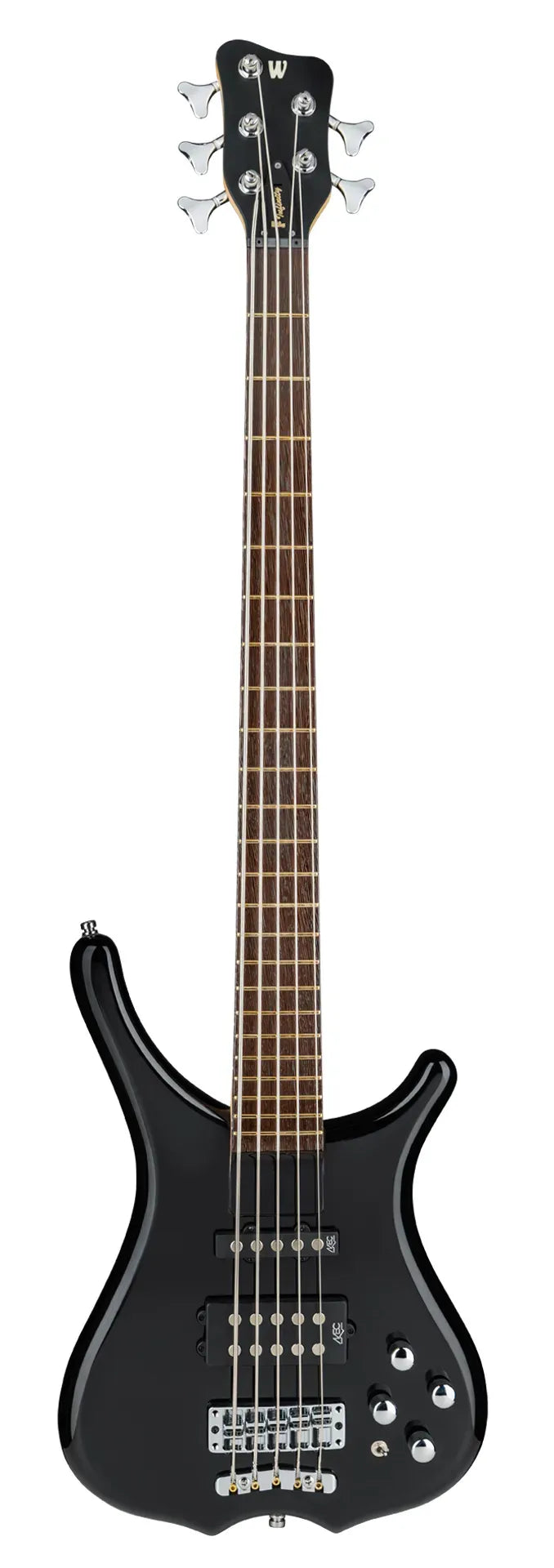 Warwick RockBass Infinity, 5-String - Blackburst Transparent High Polish