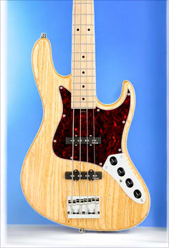 Sadowsky MetroLine 22-Fret Will Lee Bass-Swamp Ash Body-4 String-Natural Transparent Satin
