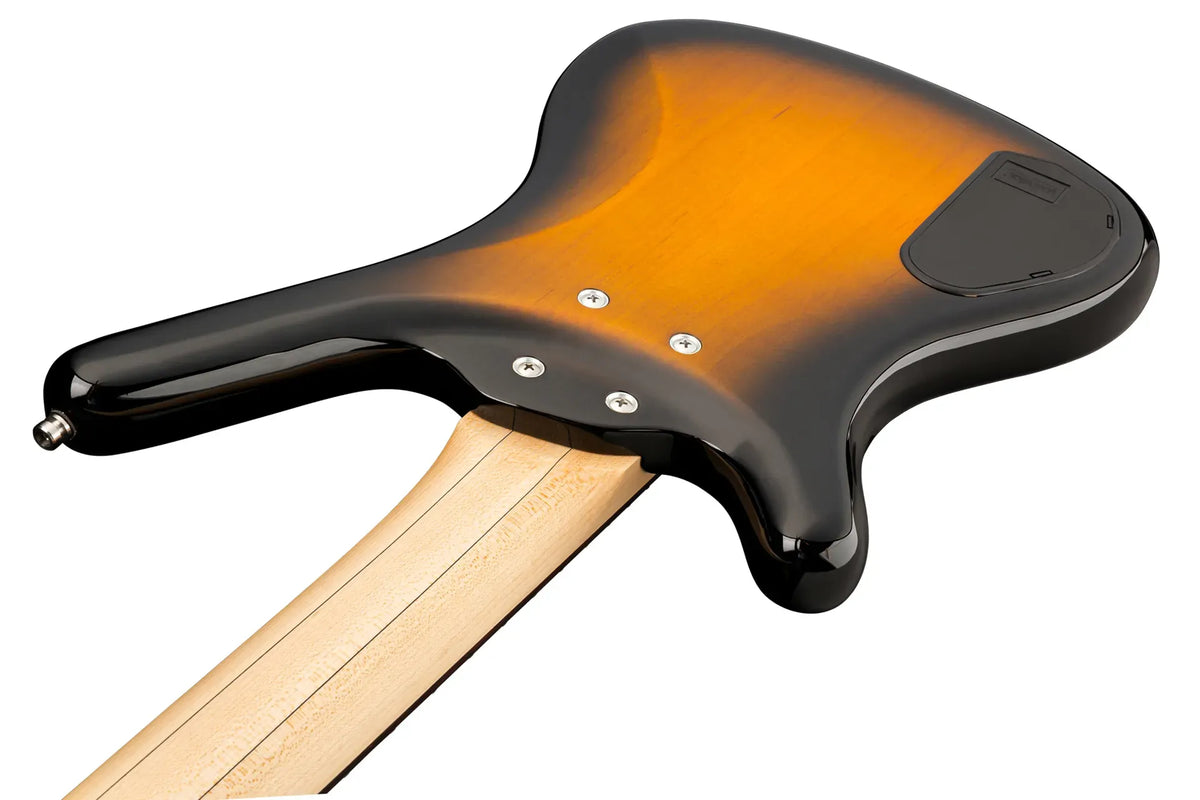 Warwick RockBass Corvette Classic, 5-String - Almond Sunburst Transparent High Polish