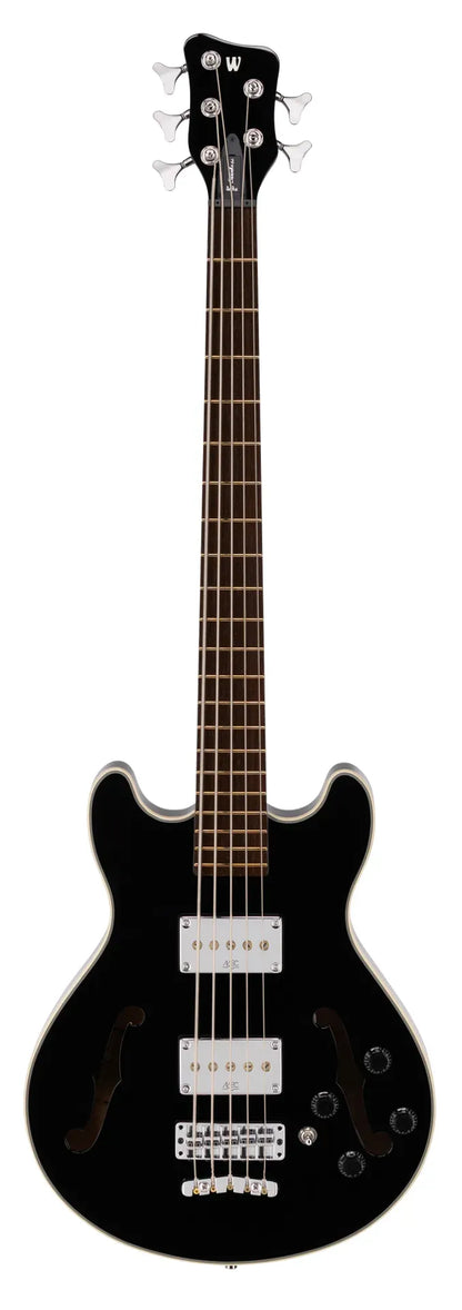 Warwick RockBass Star Bass, 5-String - Solid Black High Polish