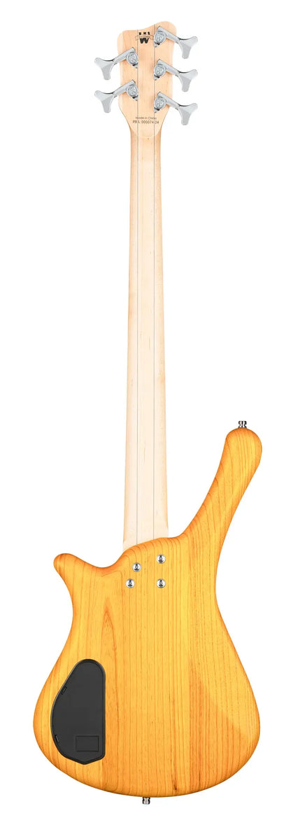 Warwick RockBass Fortress, 5-String - Honey Violin Transparent Satin