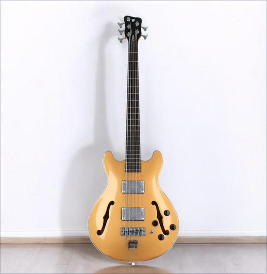 Warwick RockBass Star Bass, 5-String - Metallic Gold High Polish