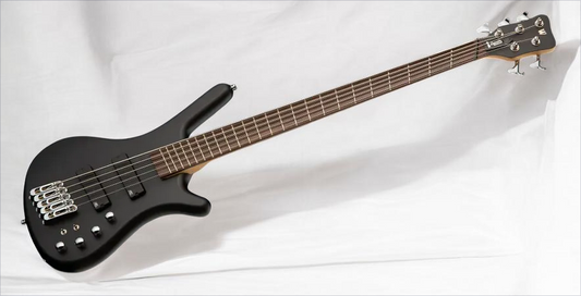 Warwick RockBass Corvette Multiscale, 5-String - Solid Black Satin