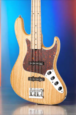 Sadowsky MetroLine 22-Fret Will Lee Bass-Swamp Ash Body-4 String-Natural Transparent Satin