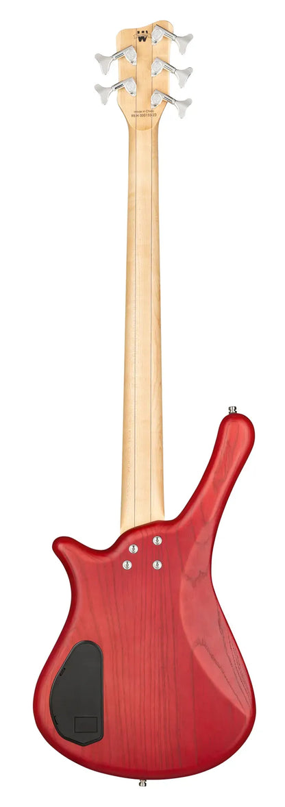 Warwick Rockbass Fortress, 5-String - Burgundy Red Transparent Satin