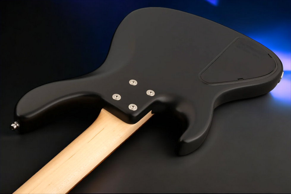Sadowsky MetroLine 24-Fret Modern Bass-Red Alder Body-4 String-Solid Black Satin