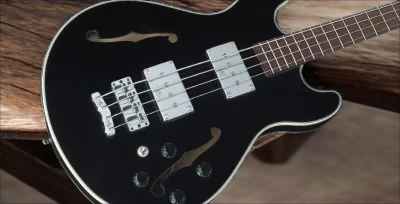 Warwick RockBass Star Bass, 4-String, Solid Black High Polish