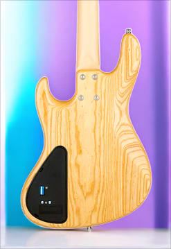 Sadowsky MetroLine 22-Fret Will Lee Bass-Swamp Ash Body-4 String-Natural Transparent Satin