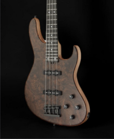 Sadowsky MetroLine 2021 Special Edition 4 String 24-Fret Modern Bass, Natural Transparent Satin