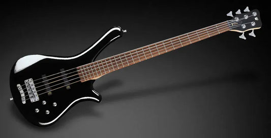 Warwick RockBass Fortress, 5-String - Solid Black High Polish