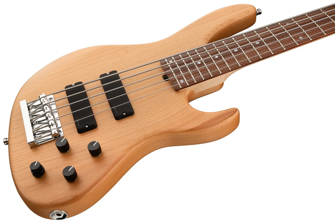 Sadowsky MetroLine 24-Fret Modern Bass-Red Alder Body-5 String-Natural Transparent Satin