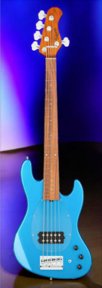 Sadowsky MetroExpress 21-Fret Vintage M Bass Morado Fingerboard 5-String - Solid Ocean Blue Metallic High Polish
