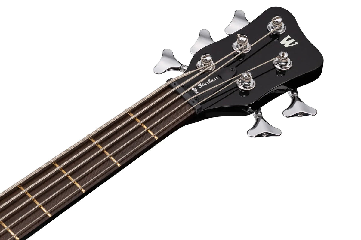 Warwick RockBass Star Bass, 5-String - Solid Black High Polish