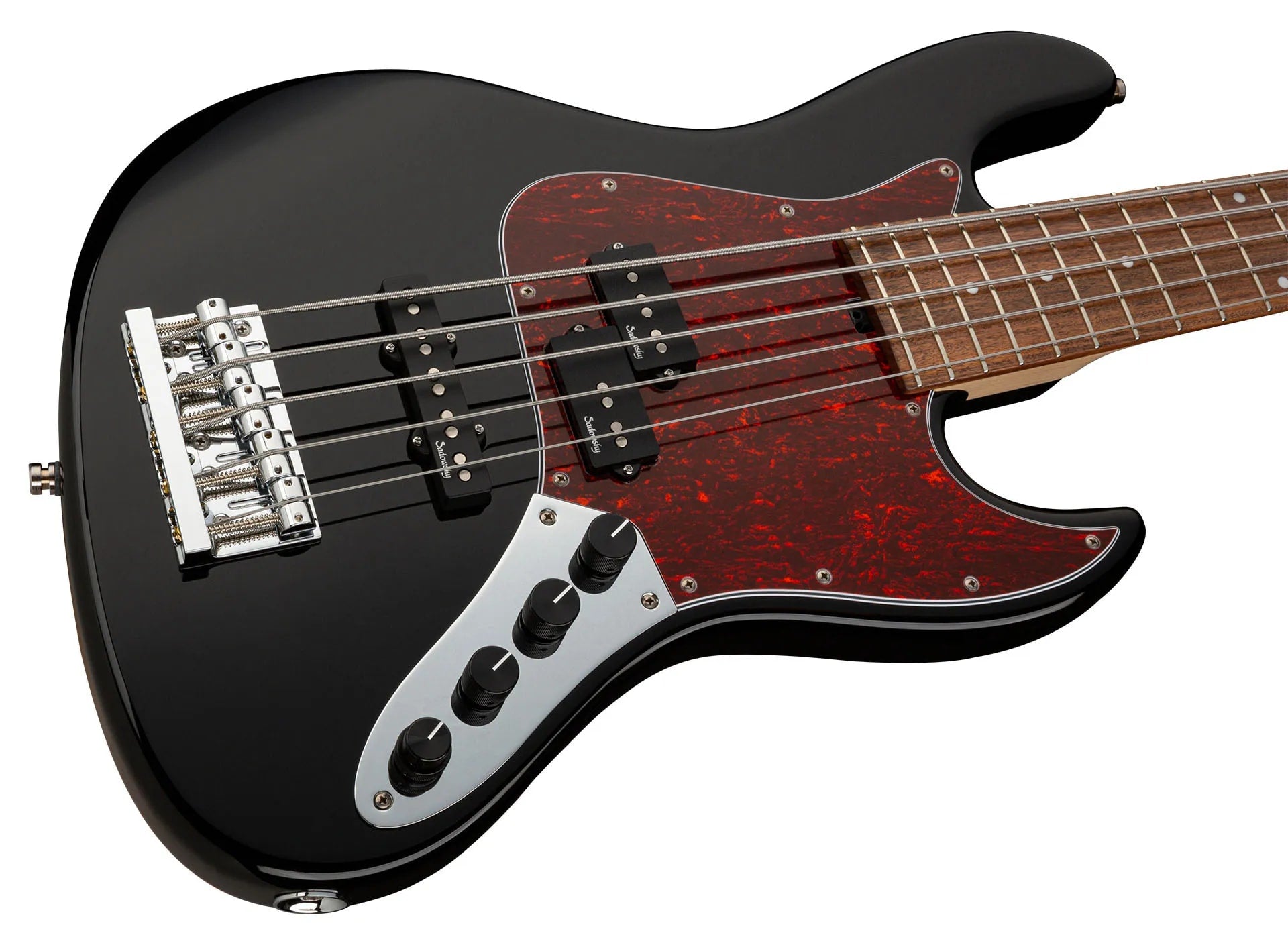Sadowsky MetroLine 21-Fret Vintage P/J Bass-Red Alder Body-5 String-'59 Burst Transparent High Polish