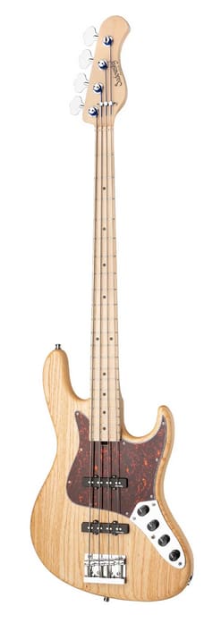 Sadowsky MetroLine 22-Fret Will Lee Bass-Swamp Ash Body-4 String-Natural Transparent Satin