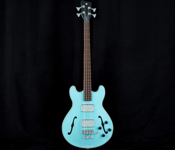 Warwick RockBass Star Bass, 4-String - Solid Daphne Blue High Polish