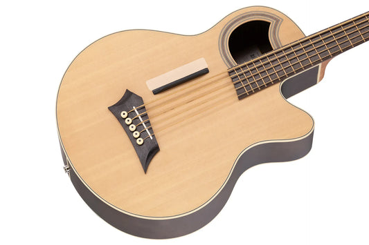 Warwick RockBass Alien Deluxe, 5-String - Natural Transparent Satin