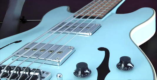 Warwick RockBass Star Bass, 5-String - Solid Daphne Blue High Polish