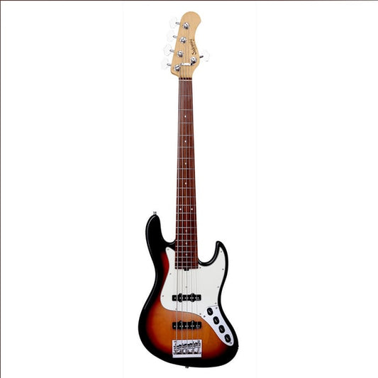 Mint Sadowsky MetroExpress 21 Fret Vintage JJ Bass 5 String Tobacco Sunburst Transparent High Polish Morado Board