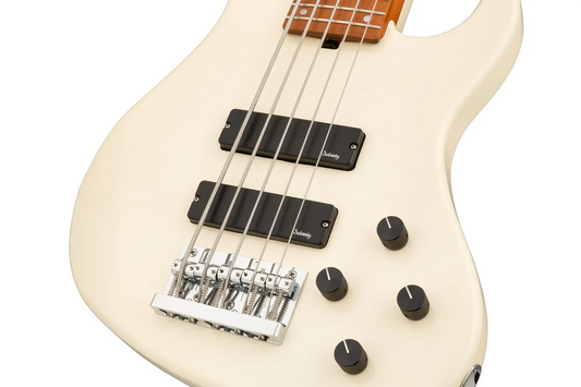 Sadowsky MetroExpress 5-String 24-Fret Modern Bass Roasted Maple Fingerboard 5-String Solid Olympic White