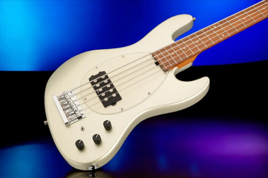 Sadowsky MetroExpress 21-Fret Vintage M Bass Morado Fingerboard 5-String - Solid Champagne Metallic High Polish