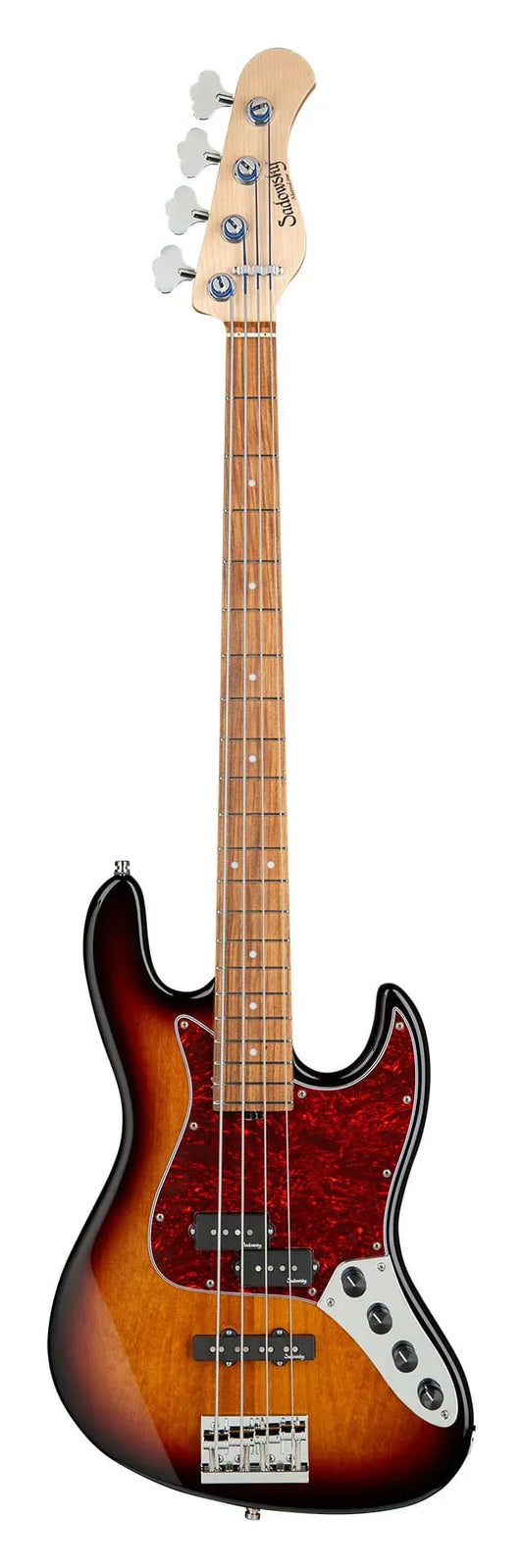 Sadowsky MetroLine 21-Fret Vintage P/J Bass-Red Alder Body-4 String-'59 Burst Transparent High Polish