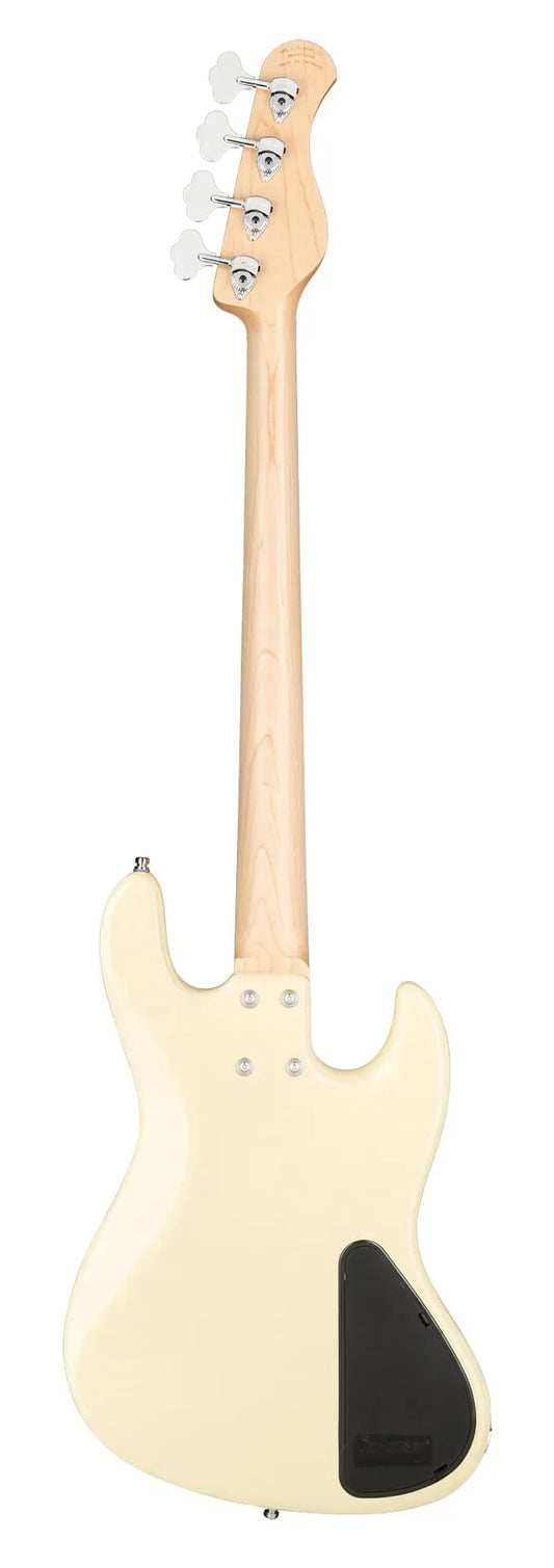 Sadowsky MetroLine 21-Fret Vintage P/J Bass-Red Alder Body-4 String-Solid Olympic White High Polish-Lefthand