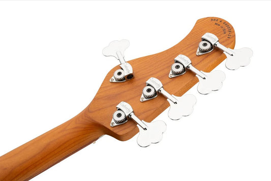 Sadowsky MetroExpress 21-Fret Vintage M Bass Morado Fingerboard 5-String - Solid Candy Apple Orange Metallic High Polish