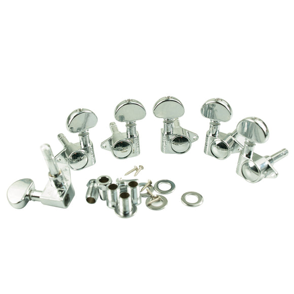 Grover 3 Per Side Original Locking Rotomatics Chrome